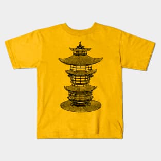 Japanese lamp - traditional temple lantern Kids T-Shirt